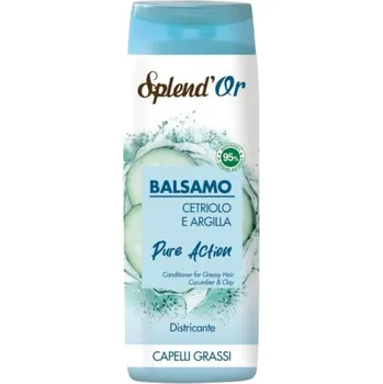 Splend´Or Balsamo Cetriolo E Argillia Pure Action – vlasový kondicionér 300 ml