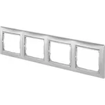 Legrand Valena rámeček čtyřnásobný stříbrný