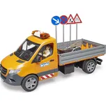 Bruder Vůz údržby silnic MB Sprinter s figurkou a příslušenstvím