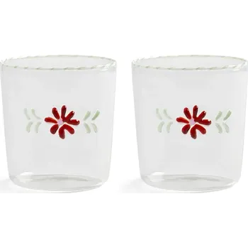 Sklenice Sada skleniček &k amsterdam flora red 300 ml 2-pack 361.02 průhledná TSP