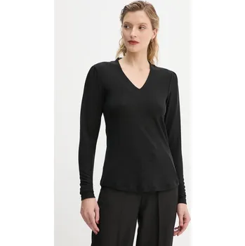 Tričko s dlouhým rukávem Bruuns Bazaar BBW4246 černá 99X, vel. 34