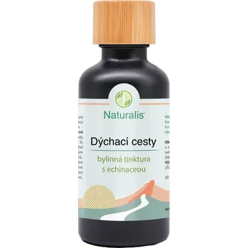 Naturalis Dýchací cesty bylinná tinktura s echinaceou 50 ml Přírodní produkt Naturalis Dýchací cesty bylinná tinktura s echinaceou 50 ml