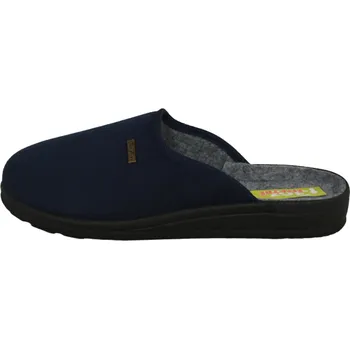 Pánské pantofle Obuv pánská domácí EFFE TRE 90107-180-355-056 modrá (Pánské domácí pantofle)