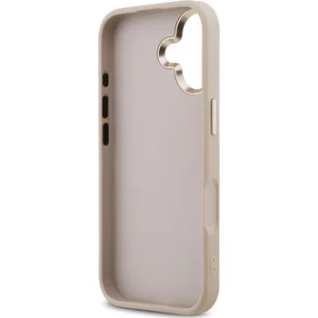 Pouzdro na mobilní telefon Guess PU 4G Metal Logo zadní kryt pro Apple iPhone 17