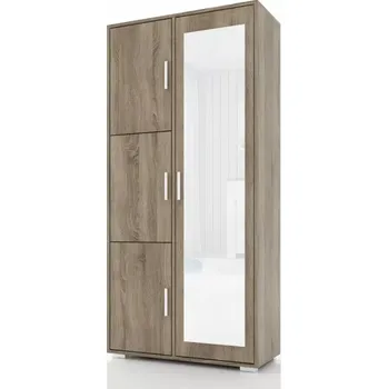 Šatní skříň Předsíňová stěna Luxor II policová, trufla