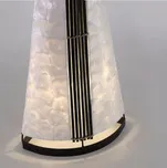 Paul Neuhaus Designová stojací lampa ABUJA ruční práce, 3xE27, v.150 cm