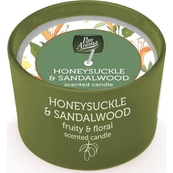 Svíčka PanAroma vonná svíčka Sandalwood & Honeysuckle 85g