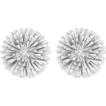 Náušnice Postříbřené náušnice Lilou Bloom 201/24/KOL/SR stříbrná SLV, vel. ONE SIZE