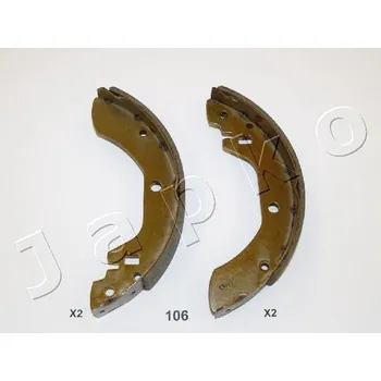 Brzdová čelist Sada brzdových čelistí JAPKO 55106