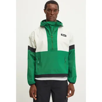 Pánská softshellová bunda Bunda Ellesse VENTURO pánská, zelená barva, přechodná, SHX20982 77X, vel. XL