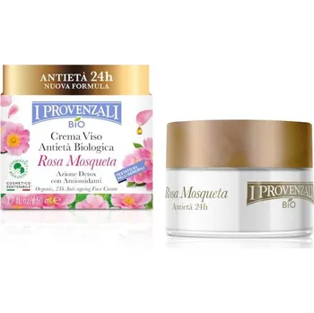 Pleťový krém 24h Pleťový krém proti stárnutí Růže I Provenzali 50ml
