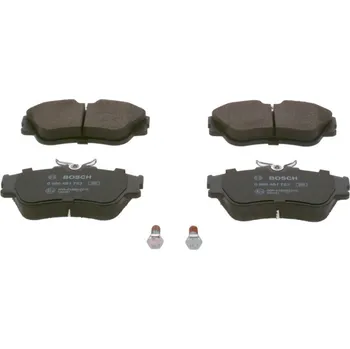 Brzdová destička Sada brzdových destiček, kotoučová brzda BOSCH 0 986 461 753