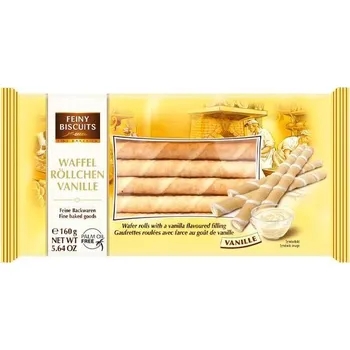 Cukrovinka Feiny Biscuits Vaflové trubičky Vanilka 160g