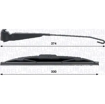 Stěrač Stěrač-sada, čištění oken MAGNETI MARELLI 000723180435