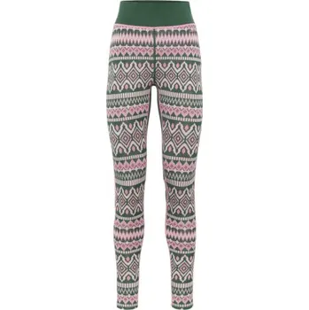 Dámské termo spodky Dámské funkční kalhoty Kari Traa MALIA - tmavě zelená S