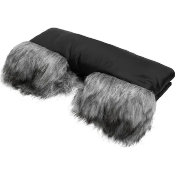 Rukávník Sensillo rukávník s kožíškem Barva: černá