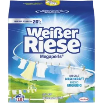 Prací prášek Weisser Riese Megaperls 1,14kg Universal - 19PD