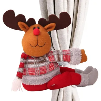 Vánoční dekorace Vánoční spona na závěs Sob 34 cm – norský vzor