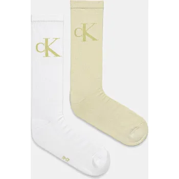 Pánské oblečení Ponožky Calvin Klein Jeans 2-pack 701228802.NOS žlutá 10A, vel. 43/46