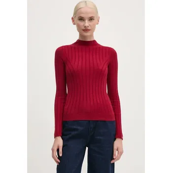 Dámský svetr Svetr Pepe Jeans IZABEL TURTLENECK PL702224 červená 33X, vel. S