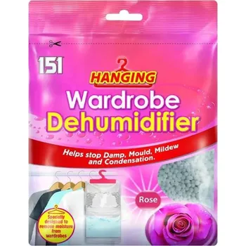 Osvěžovač vzduchu Odstraňovač vlhkosti do skříně s vůní Růží 180g