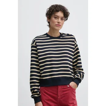 Pánský svetr Bavlněný svetr Tommy Hilfiger WW0WW43606 námořnická modř 59A, vel. XS