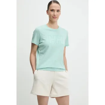 Pánské tričko Tričko Helly Hansen modrá barva 63192 60X, vel. M