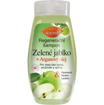 Šampon Bione Cosmetics Regenerační vlasový šampon ZELENÉ JABLKO 260 ml
