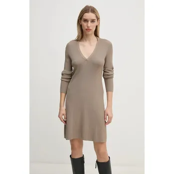 Dámské šaty Šaty Calvin Klein Jeans J20J224462 zelená 81X, vel. L