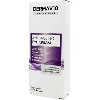 Péče o oční okolí DERMA V10 Anti-Ageing oční krém s kolagenem, 15ml