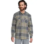 Volcom pánská košile Netastone Flannel Ls Dark Slate | Šedá | Velikost XL | 100% bavlna