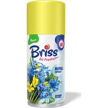 Osvěžovač vzduchu Briss Air Freshener 250ml Spring Flowers - osvěžovač vzduchu náhr.náplň