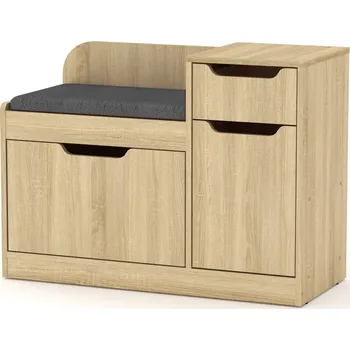 Botník VerDesign Skříňka na boty TOPAS-12, dub Sonoma