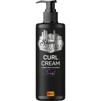 Stylingový přípravek The Shave Factory Curl Cream TWIST - krém na definici kadeří pro muže, 400 ml