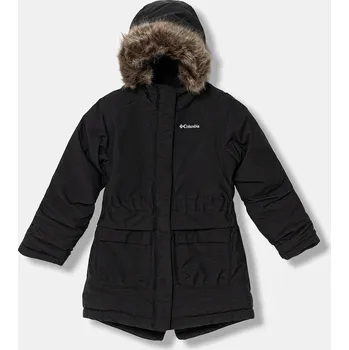 Chlapecká bunda Dětská parka Columbia černá barva, 2090241 99A, vel. 164