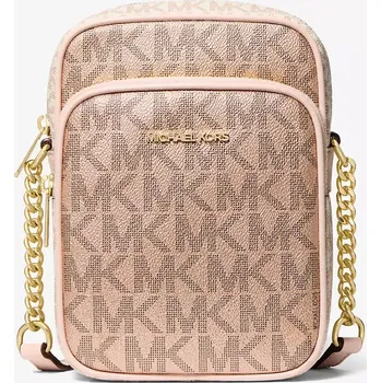 Kabelka MICHAEL KORS metalická dámská kabelka, crossbody růžová logová