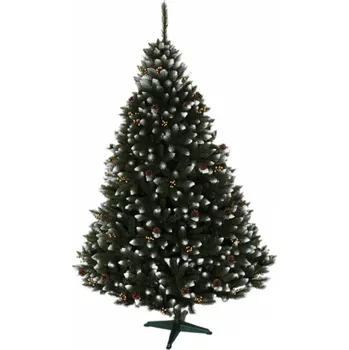 Vánoční stromek JAKS Vánoční stromek smrk zlata jeřabina 150 cm