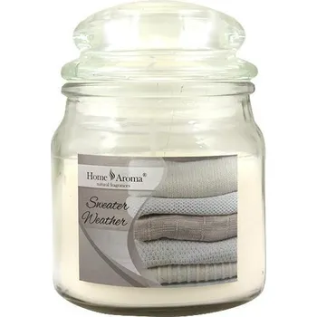 Svíčka Svíčka vonná dekorativní Sweater Weather, 200g