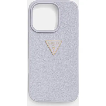 Obal na telefon Guess iPhone 16 Pro GUHCP16LPGP4STRU fialová 04X, vel. ONE SIZE