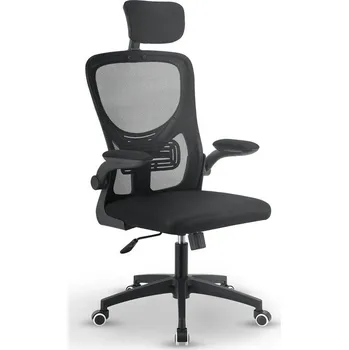 FurniGO Kancelárska židle Baltimore - černá