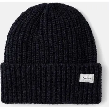 Čepice Čepice Pepe Jeans WENEBA HAT tmavomodrá barva, z husté pleteniny, PL040355 59X, vel. ONE SIZE