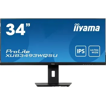 Monitor 34" IIYAMA Prolite XUB3493WQSU-B5 černá (XUB3493WQSU-B5)