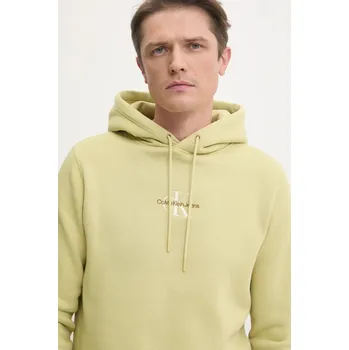 Pánské oblečení Mikina Calvin Klein Jeans J30J325629 zelená 71X, vel. 2XL