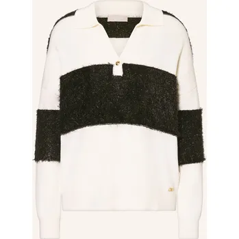 Dámský svetr Liu Jo Dámský Svetr S Třpytivou Přízí, bílá / černá, 36