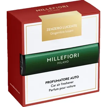 Svíčka Millefiori Icon Zenzero Lucente vůně do auta Classic zelená 47 g 47 g