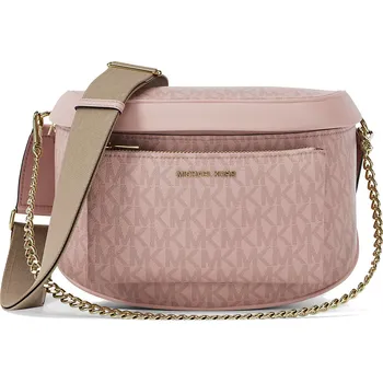 Michael Kors Kabelka Slater Medium Signature Logo Sling Pack Powder Blush