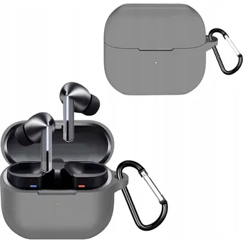 Příslušenství pro sluchátka DirectLab silikonové pouzdro s karabinou pro Samsung Galaxy Buds 3 / Buds 3 Pro