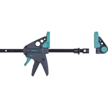 Truhlářská svěrka Wolfcraft PRO 65-150W jednoruční svěrka k pracovnímu stolu 3036000