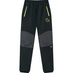 Chlapecké zimní kalhoty - Wolf & Wolfie B2573, černá / signální zipy Barva: Černá, Velikost: 146