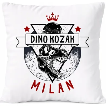 Polštář Dárek Polštář pro Lucjana, syna dítěte s potiskem